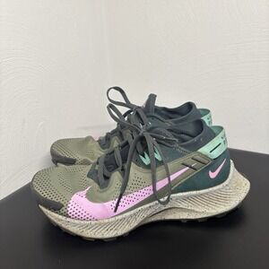 Nike Trail 2 Pegasus Shoes Women's Size 6 Green Running CK4309-300‎ Sneakers
